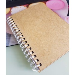 Blank Wooden Notebook